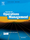 JOURNAL OF OPERATIONS MANAGEMENT杂志封面